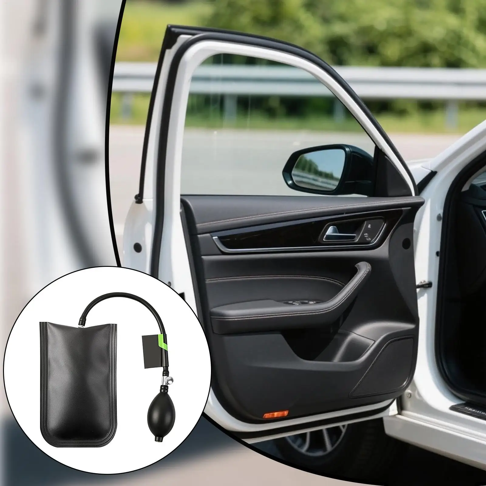 Air Wedge Bag Air Pump Shim Bag For Installation Car Door Opening Cushion For Window Frame Panel Home Garage Parking Lot Road