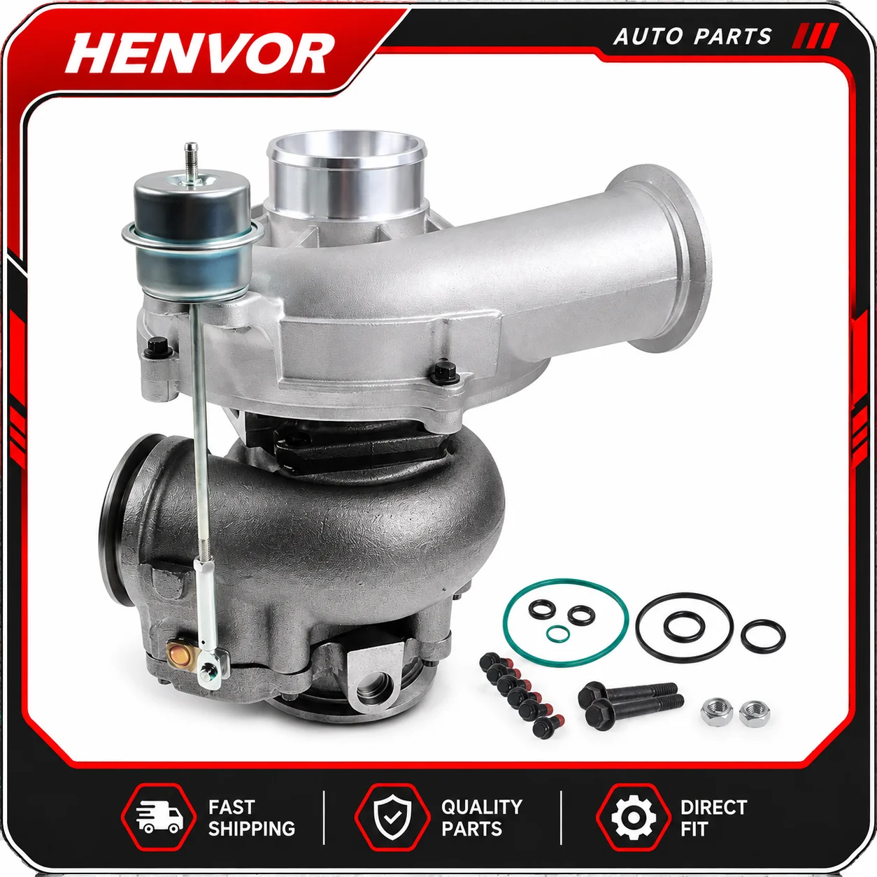 GTP38 Turbocharger Assembly 702011-0009 Compatible with F-250 F-350 7.3L Engine Replacement Turbo Unit for Trucks
