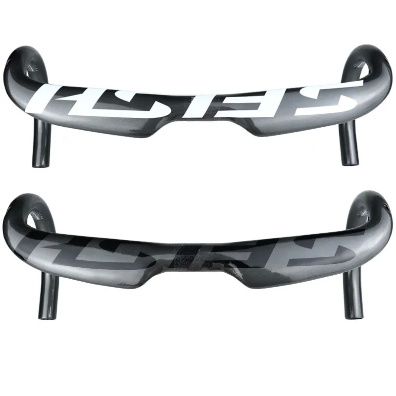 

Carbon fiber road bicycle bent handlebar 380/400/420/440mm internal routing small bent handlebar bicycle handlebar