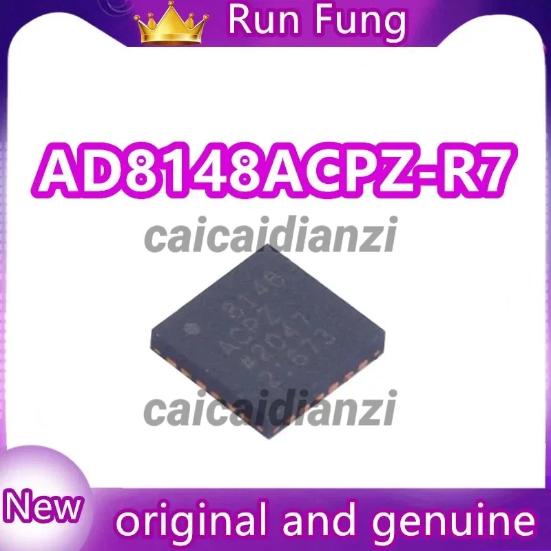 10Pcs/Lot   AD8148ACPZ-R7 AD8148ACPZ  Video Amp 3 Differential 24-LFCSP-WQ (4x4) New Original