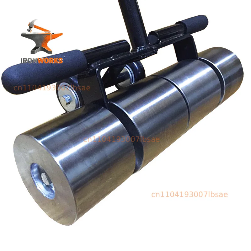 PVC plastic sports linen commercial floor compaction construction tool 50KG pressure roller stainless steel pressure