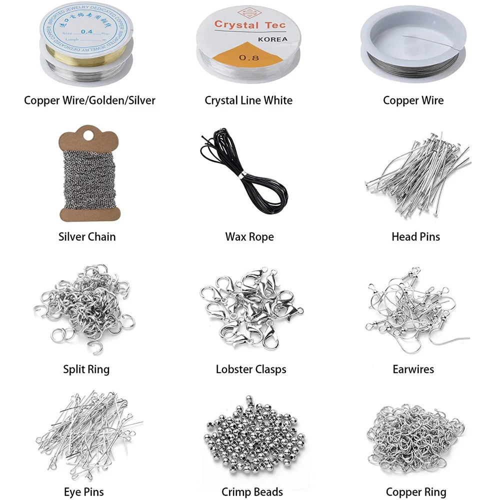 2456-Piece Jewelry Making Kit 5