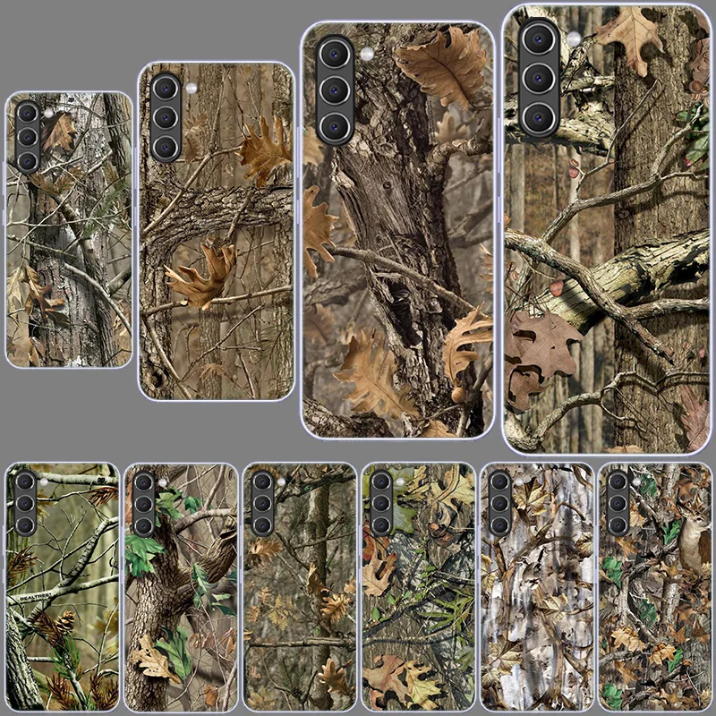 Realtree Real Tree Camo Phone Case for Samsung A54 A14 A24 A34 5G Galaxy A02S A03S A04S A12 A22 A32 A52 A72 A13 A23 A33 A53 A73