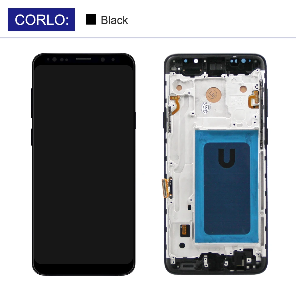 Imagem -03 - Substituição do Conjunto do Digitador do Ecrã Táctil Display Lcd Tft s9 Plus G965 G965f