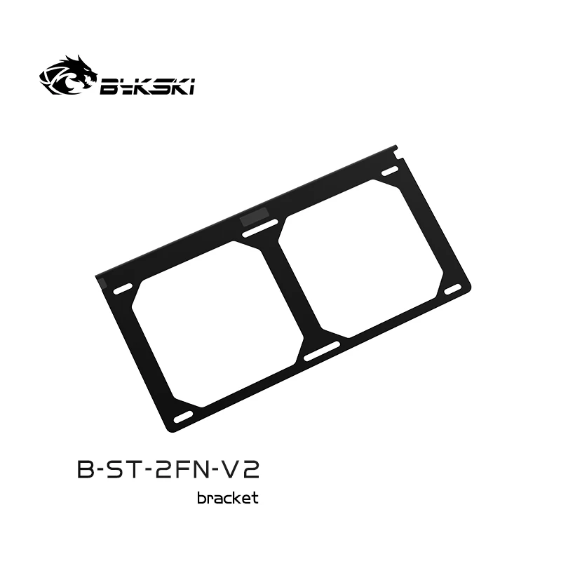 Bykski Water Cooling Radiator Metal Flat bracket / Size 120mm / use for 12cm-24cm-36cm Fan Radiator Bracket B-ST-3FN-V2