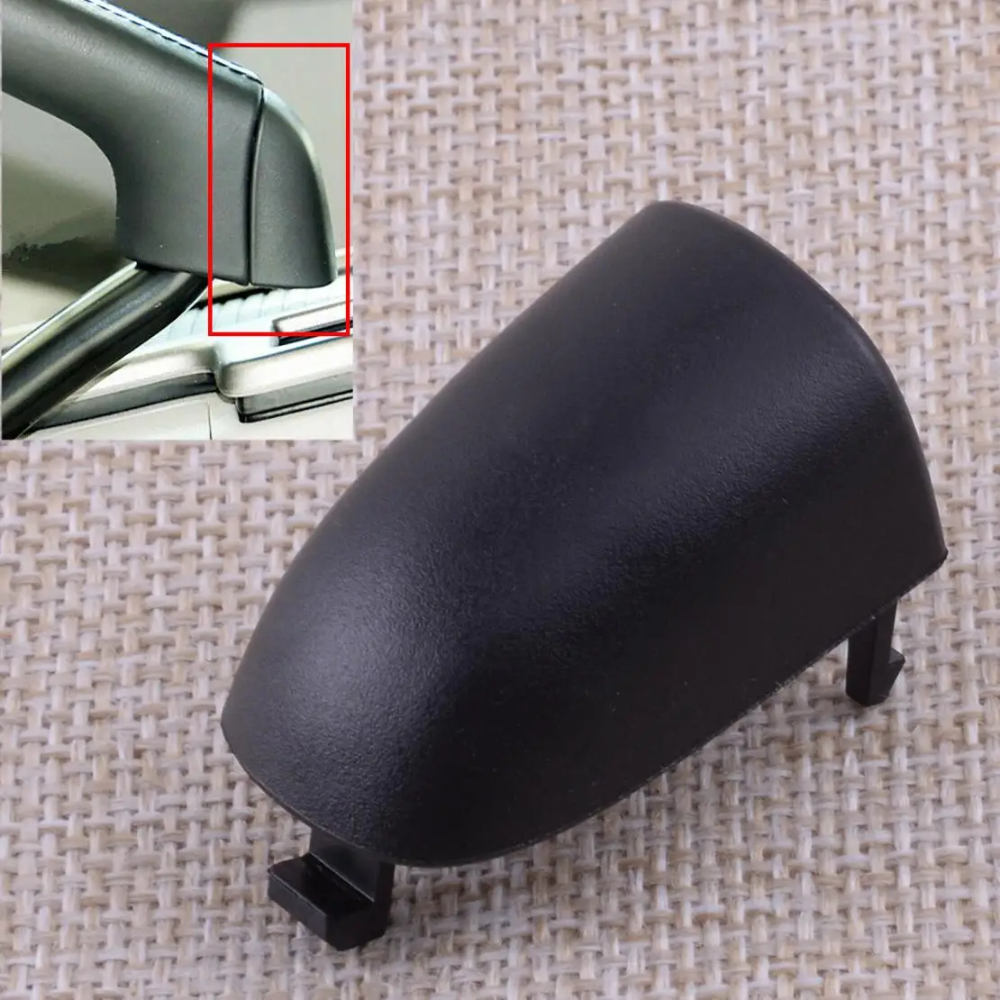 New 31329236 Black ABS Car Handbrake Handle Cap Lever Cover fit for Volvo S40 V50 C30 C70 2006 2007 2008 2009 2010 2011 2012