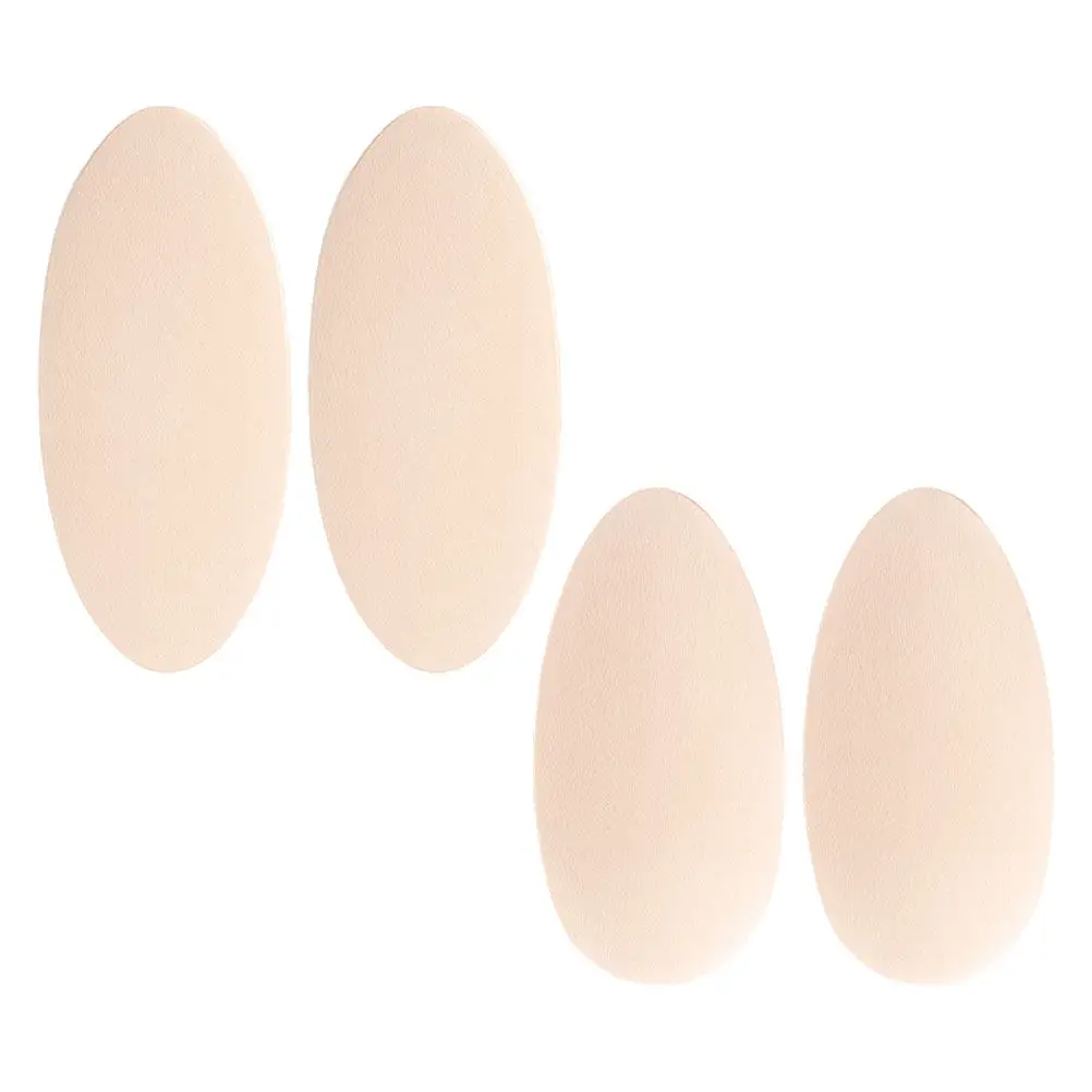 

2Pairs Self-Adhesive Silicone Calf Pads for Leg Correction Straight Calf Pads Reusable Comfortable Leg Enhancers for Thin Or