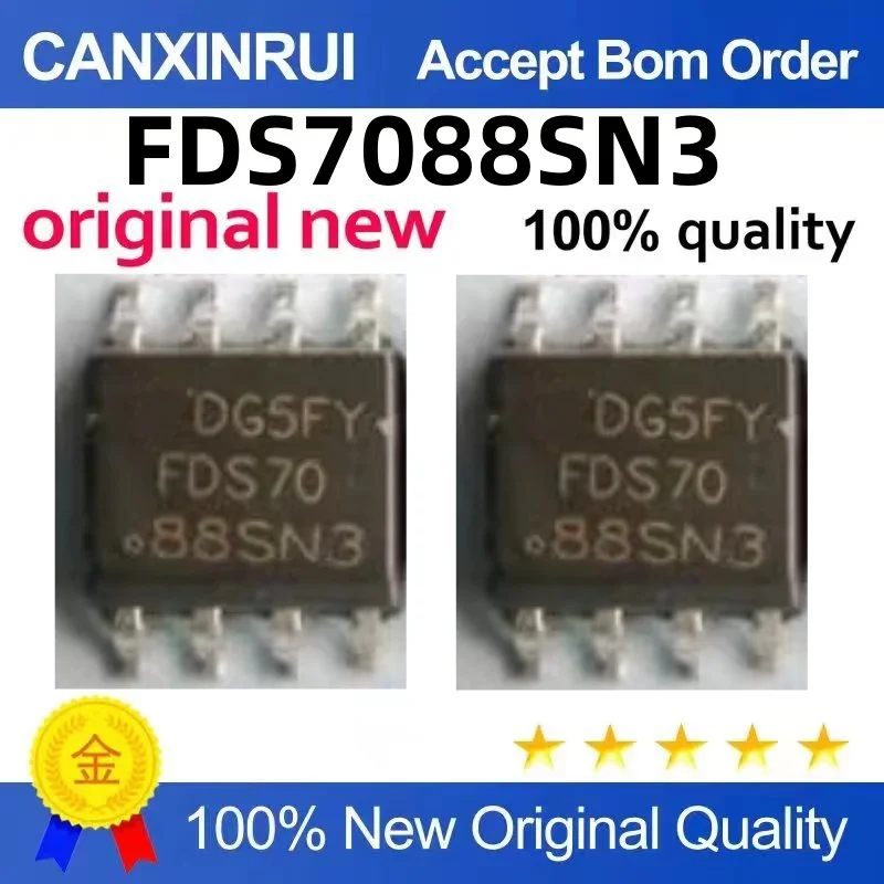 

（10 pieces）FDS7088SN3 FDS7088N3 FDS7088 SOP-8 FET in stock