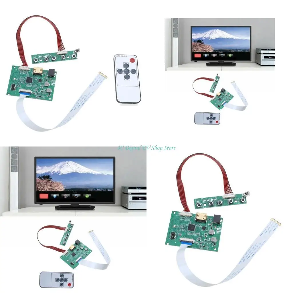 E74D Multi-functional Driver Board LCD Driver Board 30 Pin External Screen Support Multi-screen Parameter Selection