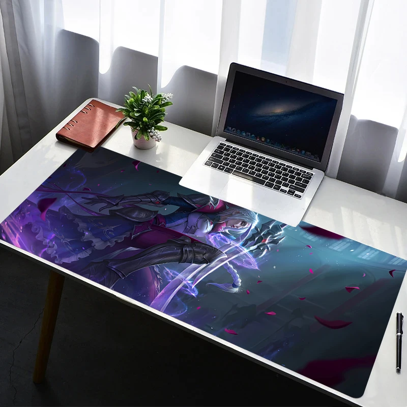 

Mouse Pad Non Slip Rubber L-league of Legends Mousepad Laptop Gamer Cabinet Keyboard Pad Office Computer Gaming Desk Mouse Mat