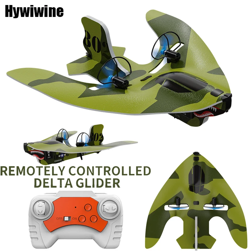 

RC Aircraft 2.4G Remote Control Plane Stunts RC Glider With cool lights RC EPP Foam Flying Airplane Toys For Childrens Gifts