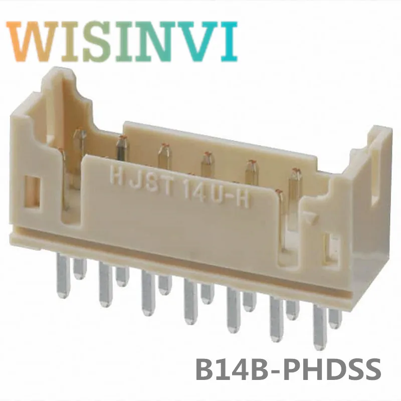 10pcs/lot   B14B-PHDSS(LF)(SN)   B14B-PHDSS  Needle holder 14Pin  spacing 2.0mm
