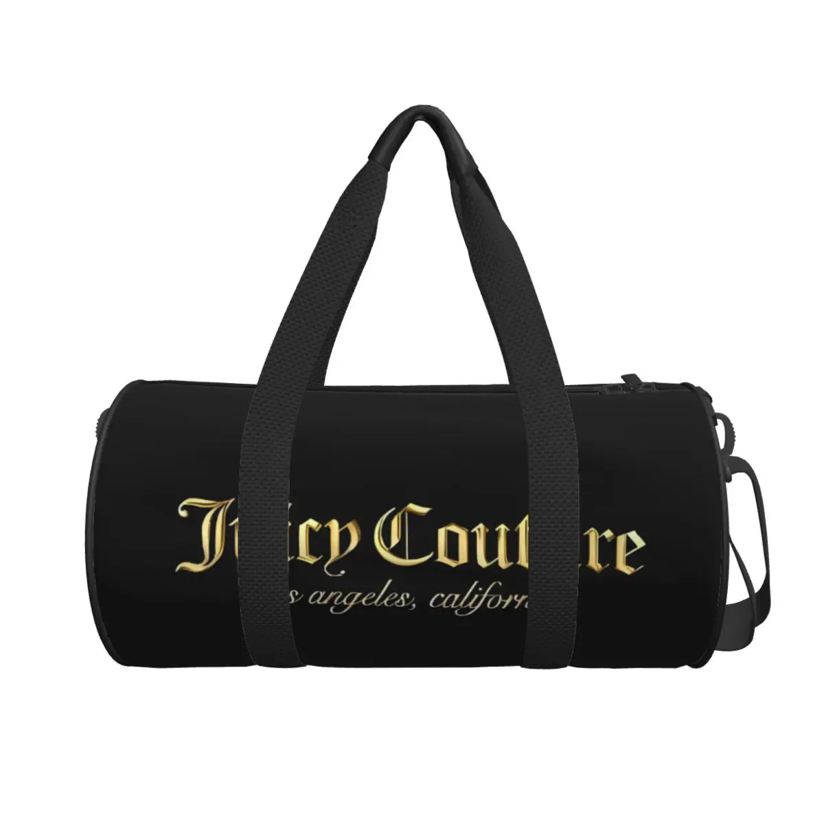 Juicy-Couture-Style Weekend Gym Yoga Bolsas de bagagem Bolsa esportiva redonda de grande capacidade Bolsa de viagem