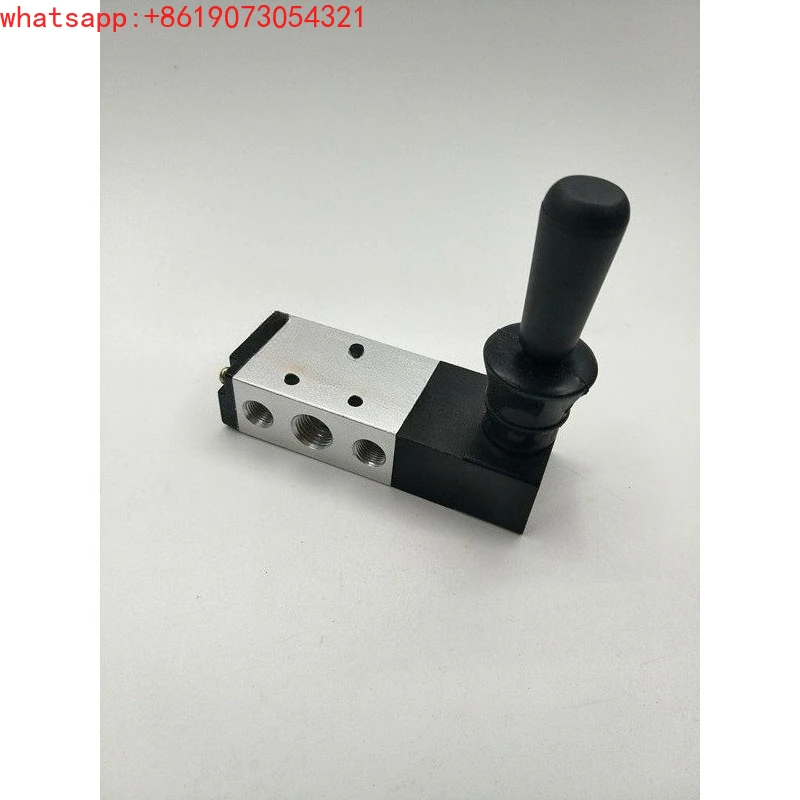 Pneumatic 4HA230C-08 hand plate valve three-position five-way spring automatic return manual directional valve