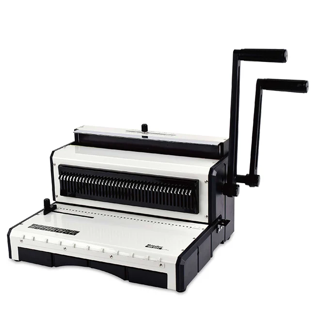 

T930 Manual Double Loop Office Wire Binding Machine Double Wire Binder