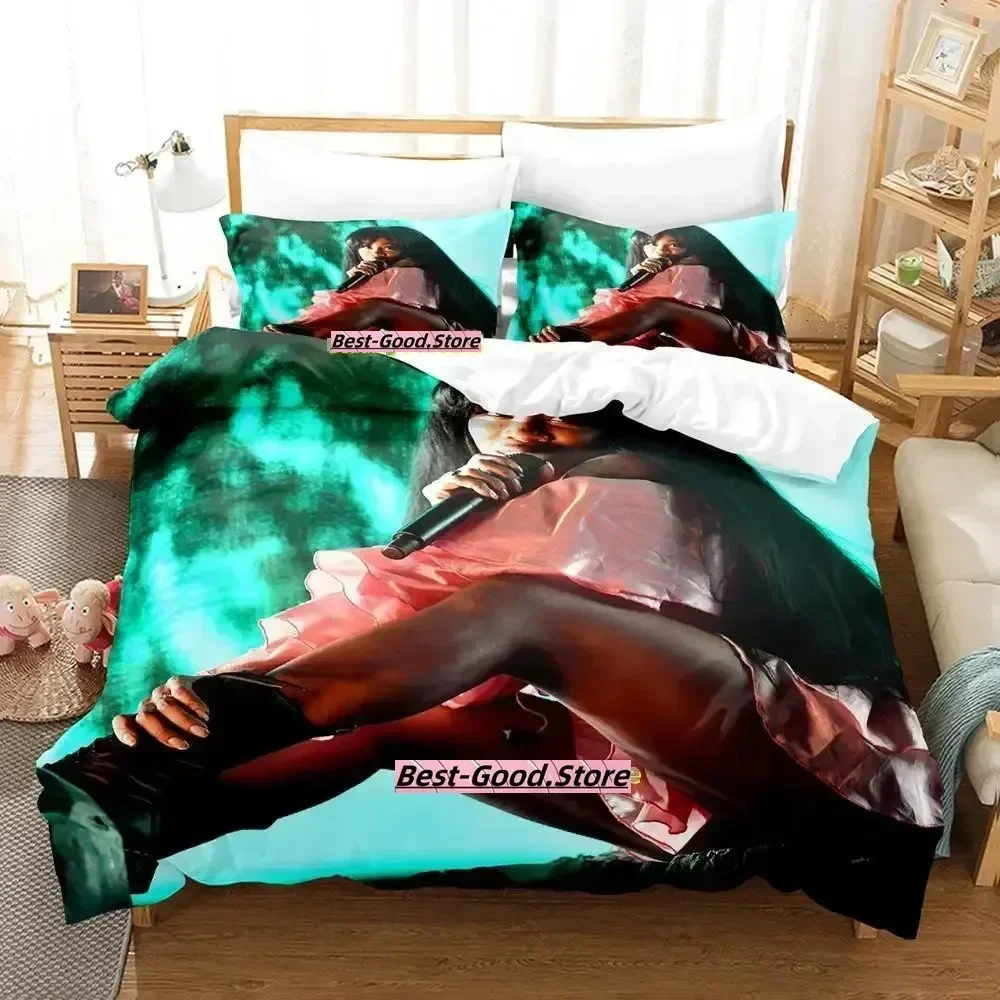 Популярный комплект постельного белья SZA Single Twin Full Queen King Size, комплект постельного белья для взрослых и детей, пододеяльник для спальни, аниме parure de lit, кровать