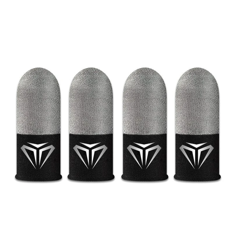 2 أزواج لألعاب Mobile Games Gaming Finger Cover Treptible Cover