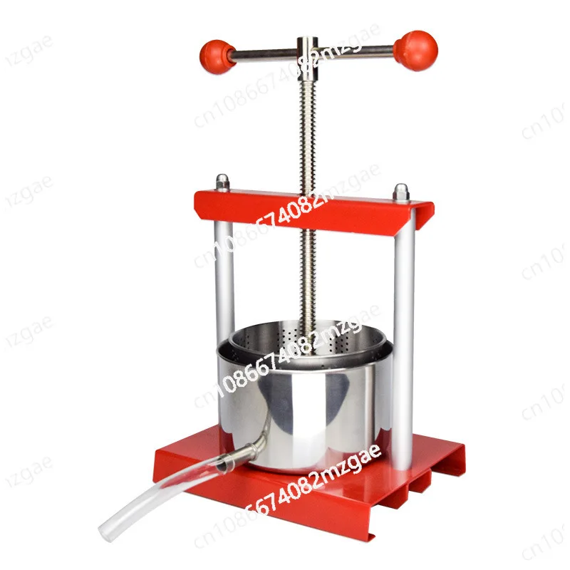 Household Small Stainless Steel Juice Wine Press Manual Grape Press YYJ