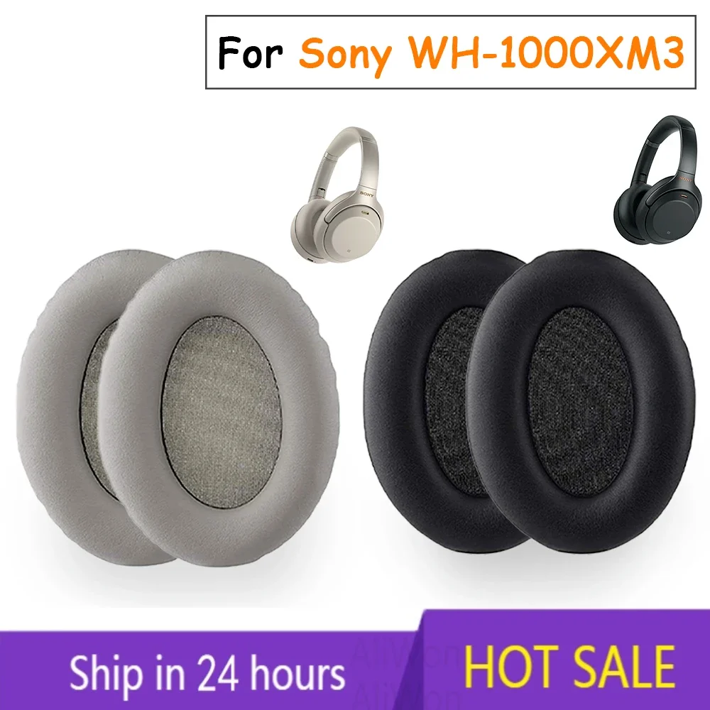 1Pair Replacement Earpads Foam Ear Pads for Sony WH1000XM3 WH 1000 XM3 Headphones Earmuff Earphone Sleeve Headset - Image 3