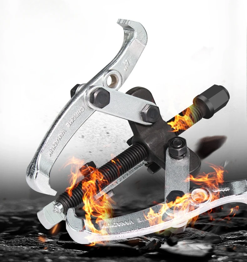 Three-jaw puller bearing removal tool triangular puller small puller removal multi-functional pull code grab
