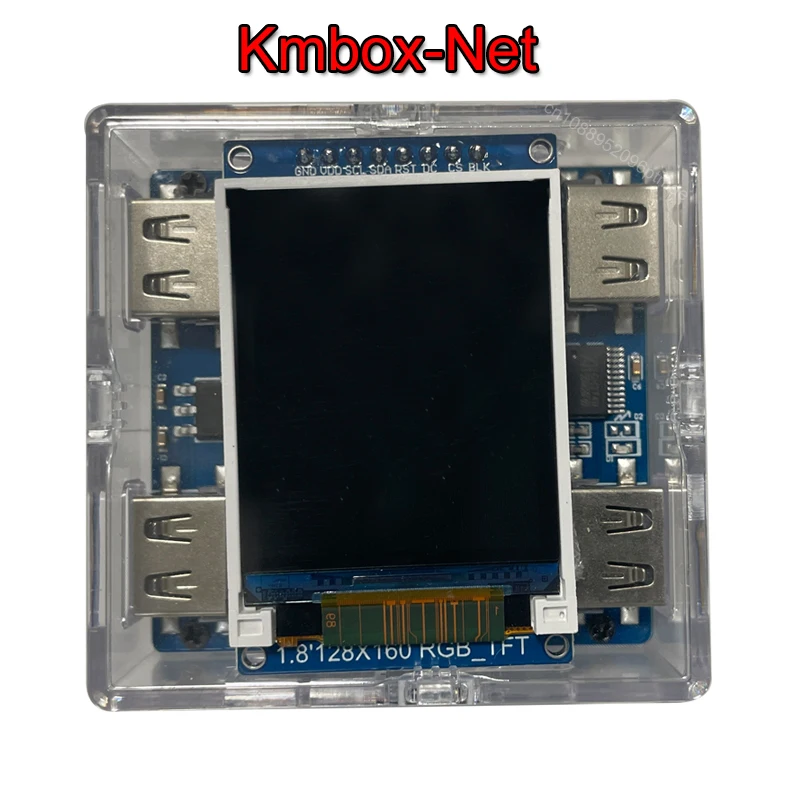 

KMbox Net Network Keyboard and Mouse Controller AI/DMA Single Machine Dual Controller USB Converte