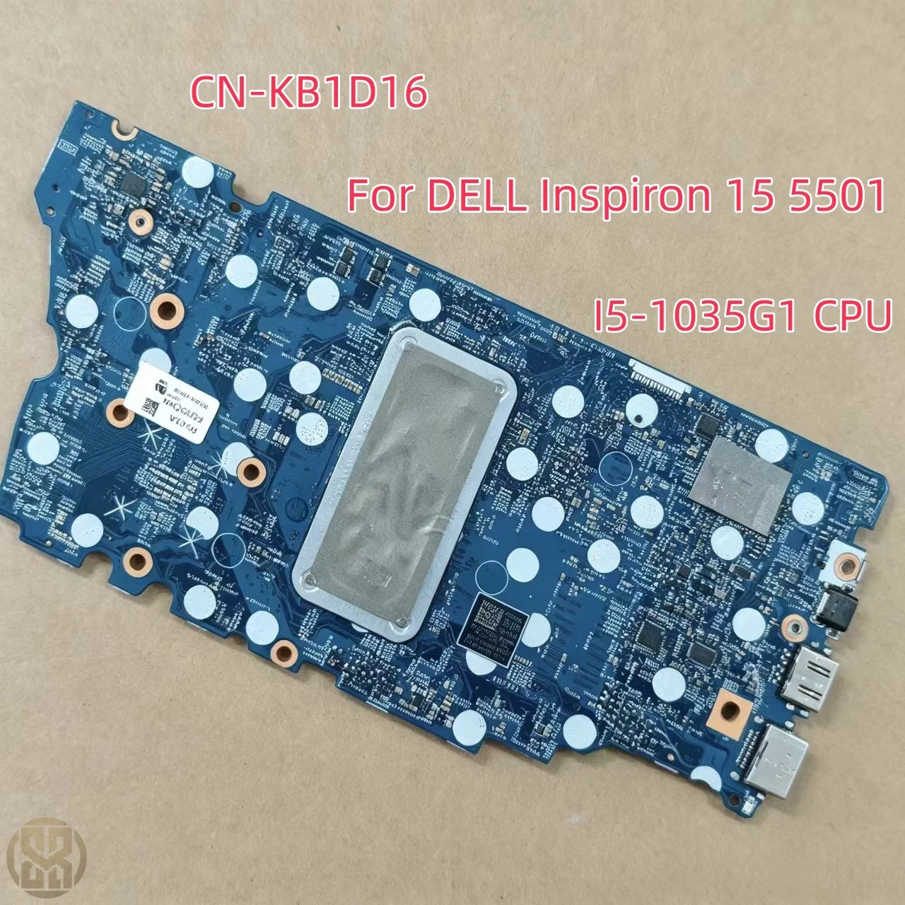 Original KB1D16 Motherboard CN-KB1D16 With i5-1035G1 CPU For Dell Inspiron 15 5501 Fully Tested