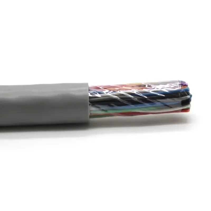 【From China】0.4 mm 0.5 mm 0.6 mm  50 100 200 Pairs Cat3 Telecommunication Cable Communication Multi Pair Telephone Cable Indoor