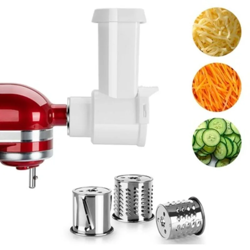 Pasta Attachment for KitchenAid Mixer, Sheet Roller, Spaghetti Fettuccine Cutter,Stainless Noodle Fit All Chef