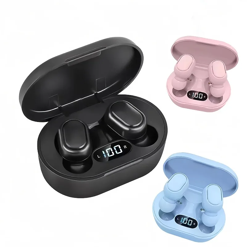 E7S tws Earphone Bluetooth 5.1 Wireless bluetooth headset Noise Cancelling Headsets With Microphone Headphones For Xiaomi iphone
