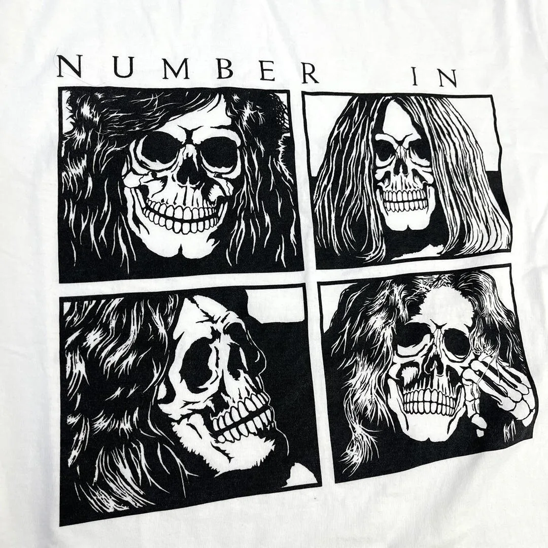 KK11 N9 Number Nine Airship Short Sleeved T-shirt Vintage Same Style Tees