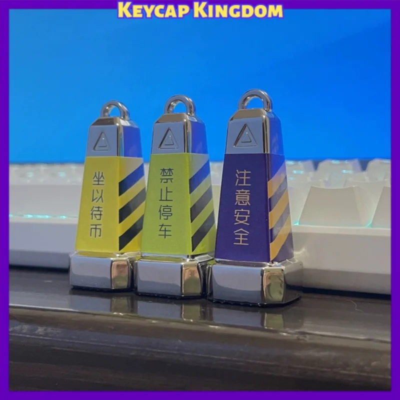 NEW 70g Solid Alloy Keyboard Presser Weight 10-Level Anti-Slip Zero Rebound 22×22×52mm Auto Key Holder for Esports AFK Gaming