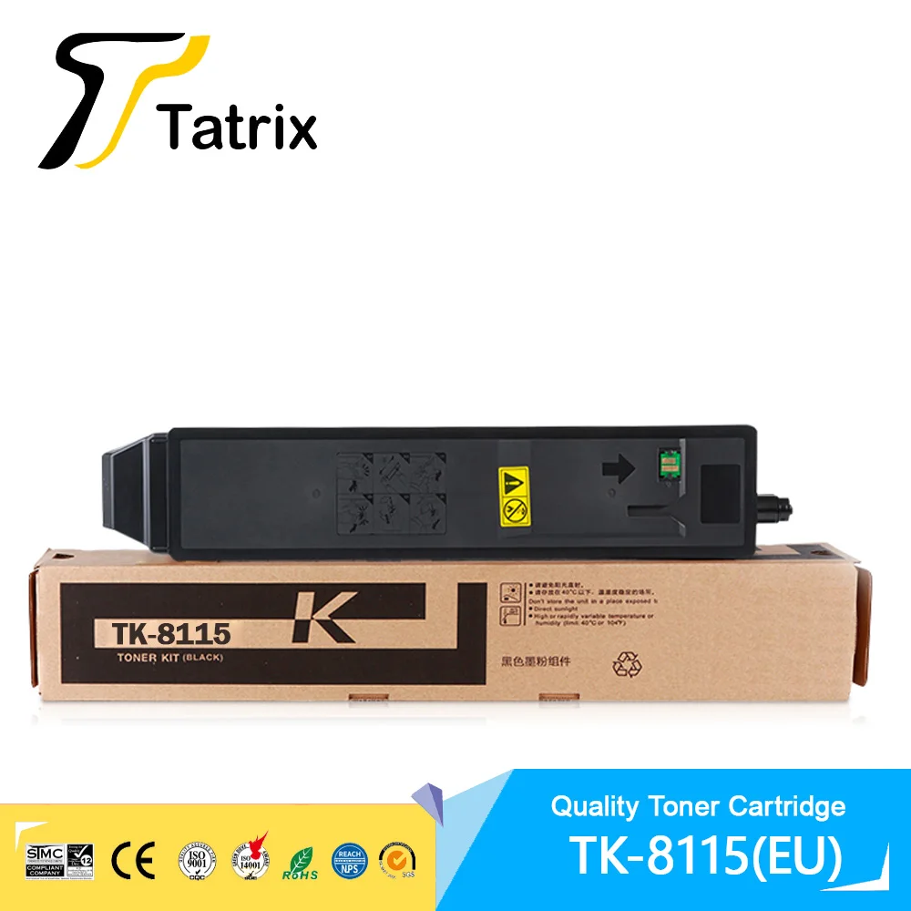 Tatrix TK8115 TK 8115 TK-8115 Compatible Color Copier Toner Cartridge for Kyocera Kyocera ECOSYS M8124cidn/M8130cidn Printer