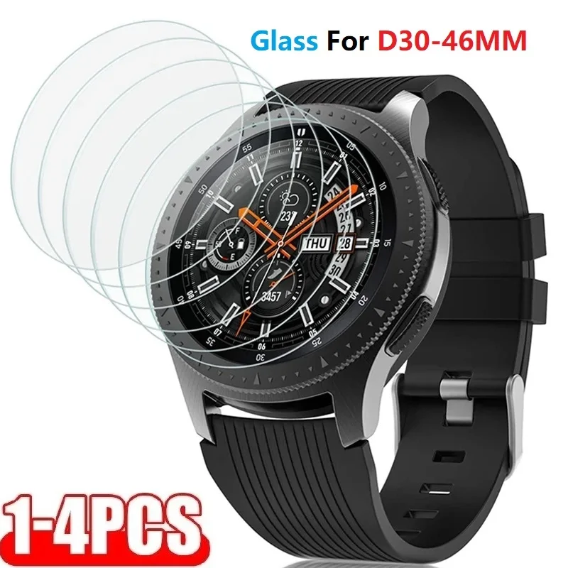 Smart Watch Tempered Glass For Universal Round Watch Diameter 45 44 43 42 40 41 39 38 37 35 36 33 34 31 32 30 46 MM Soft Film