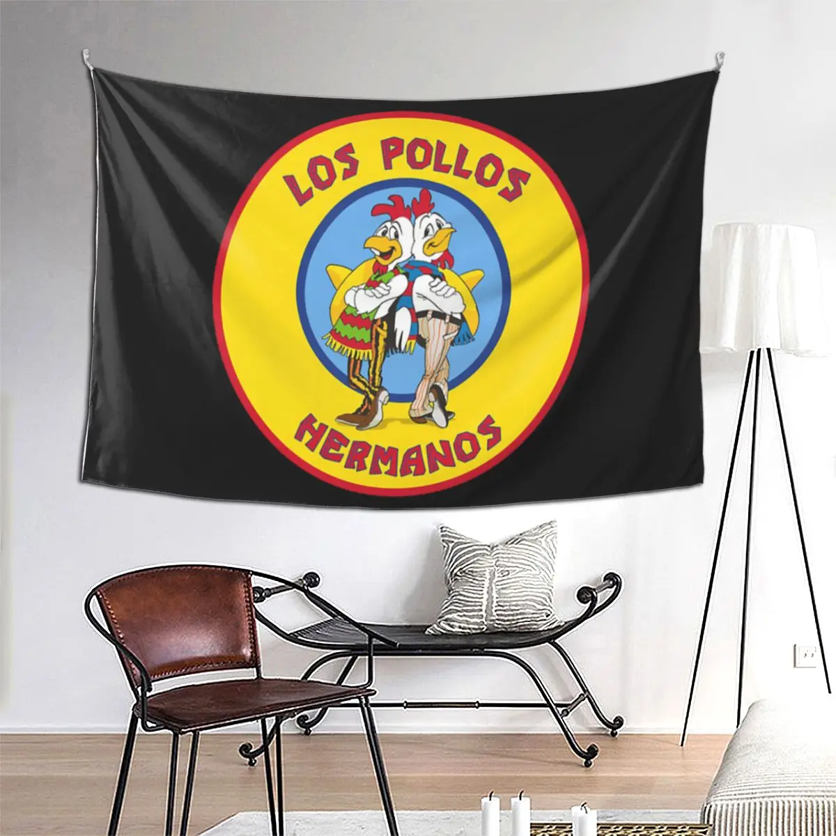 

Гобелен Los Pollos в стиле хиппи, настенный эстетический гобелен для украшения дома для гостиной, спальни, комнаты в общежитии