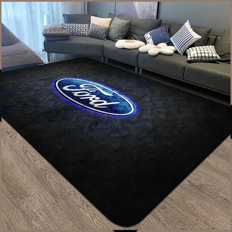 Entrance Door Mats F-Ford mustang 50 Years Bath Mats Kitchen Carpet Home Decor Living Room Car Boot Rugs Foot Prayer Floor Mat