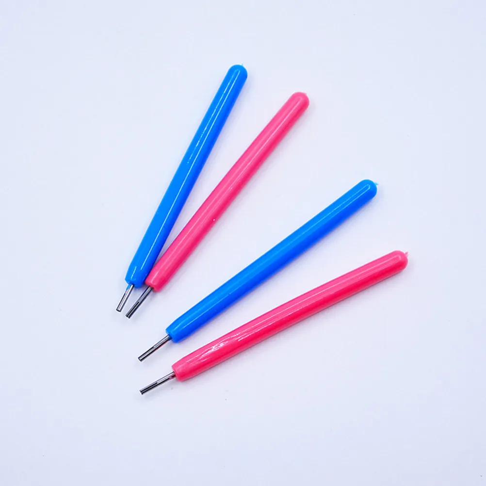 5Pcs Premium Paper Quilling Tools Set with Stainless Steel Ballpoint Nib Non-Slip Rubber Handle for 3D Quilling Papercraft DIY