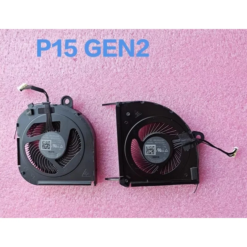 New for lenovo ThinkPad P15 Gen 2 T15g Gen 2 Laptop CPU GPU Cooling fan