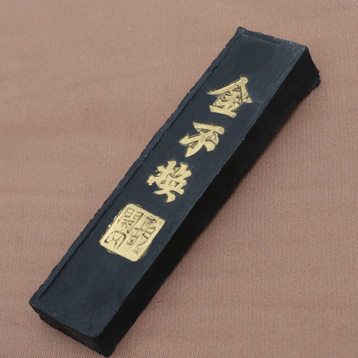 Chinese Calligraphy Ink Stone for Beginners Handmade Ink Block Sticks Pad Perfect Chinese Japanese Painting Tools