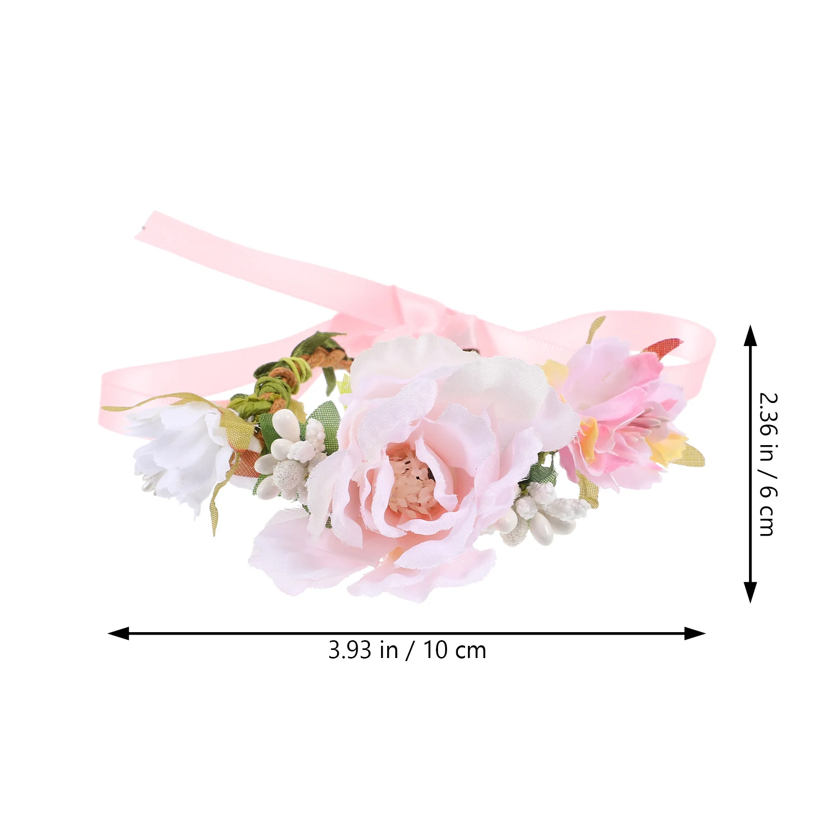 

Pet Headwear Cat Collar Flower Design For Kitten Puppy Dual Use Reusable Comfortable Wreath Band Suitable Daily Party Wedding
