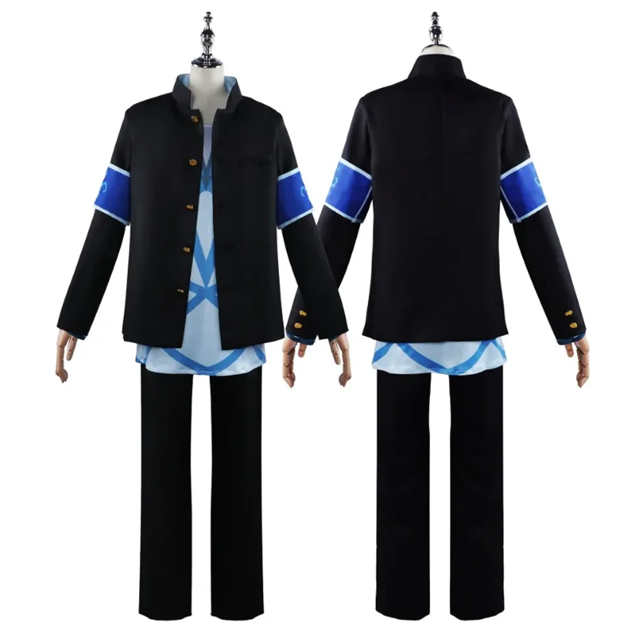 Hemixush Anime Bucchigiri Cosplay Matakara Asamine Costume Party Uniform Full Set Unisex Suit