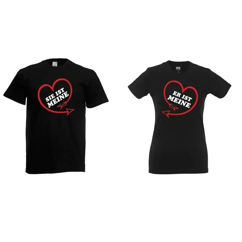 Partner Shirt I Pair She's Mine He's My Valentine's Day L to 5XL