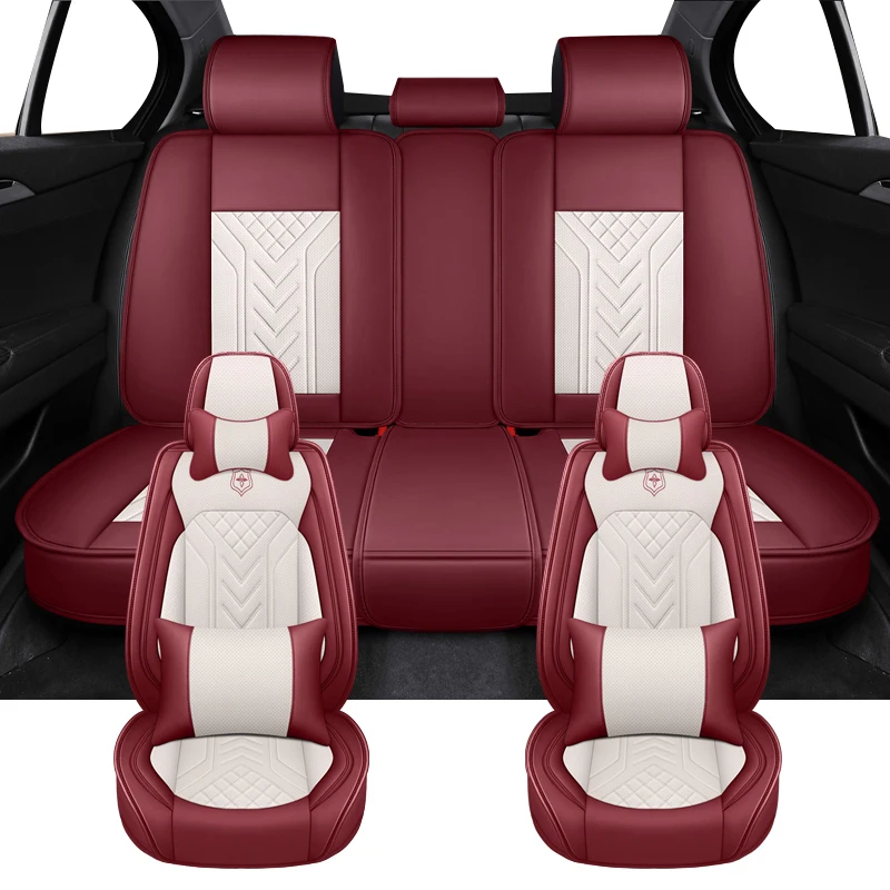 PU Leather Anti-Slip Universal Car Seat Covers For Lexus CT200h NX300h UX ES300h GS IS250 Durable Auto Interior Accessories