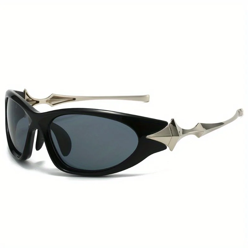 

Four-pointed Star Sunglasses, Y2K Cyberpunk Futuristic Sunglasses, Women's Sunglasses