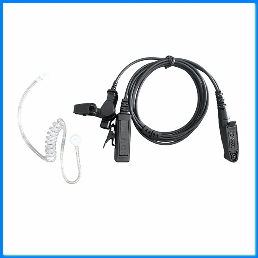 Air Tube Earpiece Headset Mic GP328plus GP344 338PLUS 344 388 F22 F25 W5 Kirisun Walkie Talkie-AC17