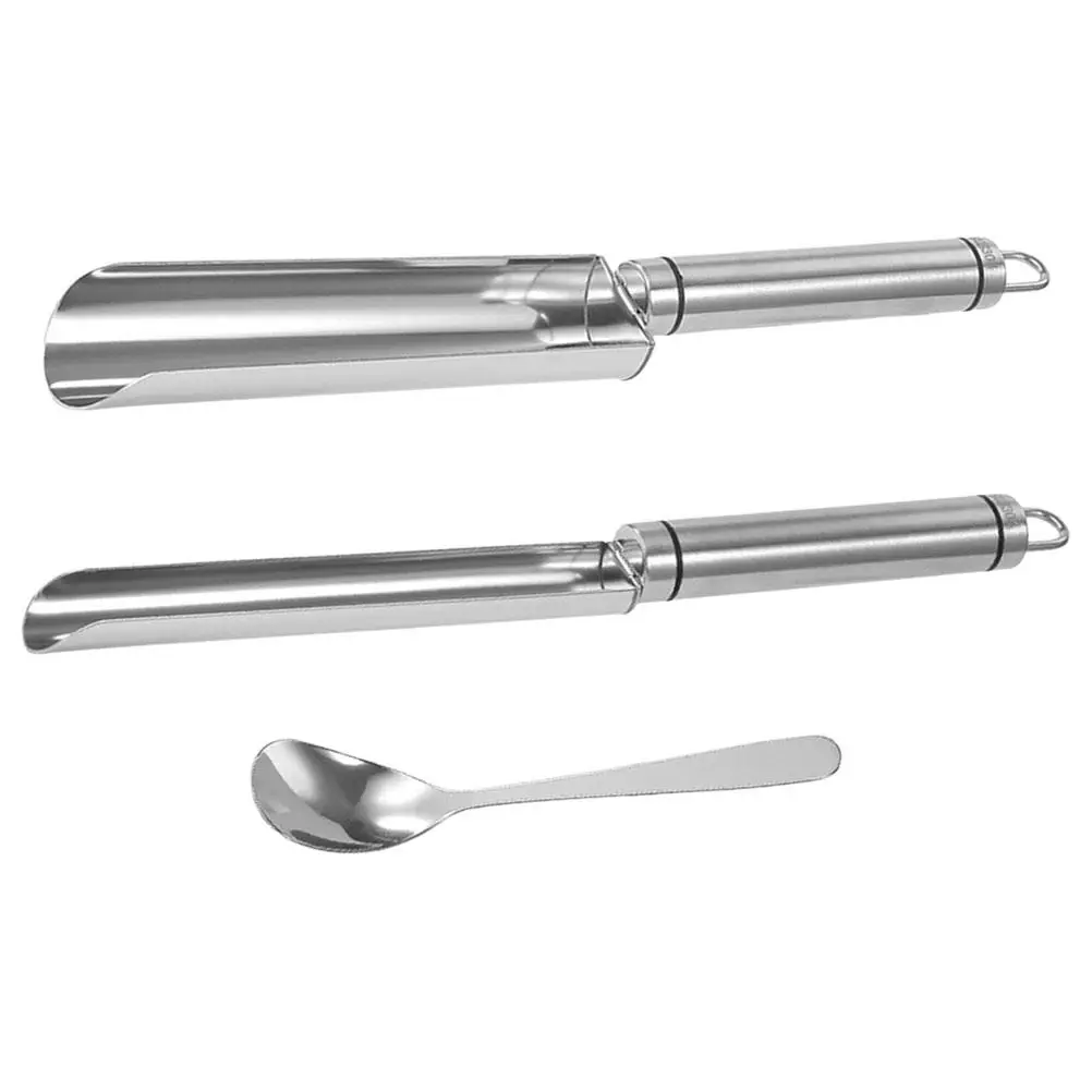 

Stainless Steel Slide Mold Maker 3Pcs Tool Tool Set Shrimp Slide Mold Fish Ball Maker Metal Gadgets