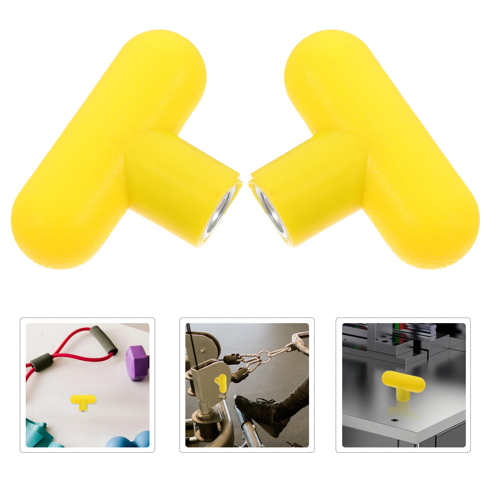 

Handle Rotary Gym Attachments Handles Fitness Equipment Grips Accessories Heavy Duty Exercise Cable