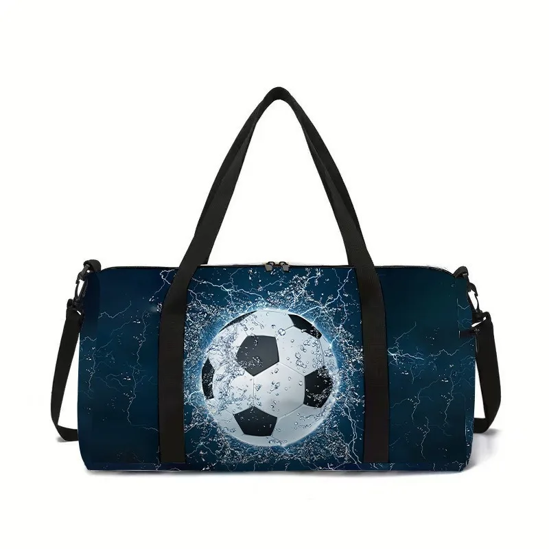

Popular football game controller 3D Print Large Capacity Travel Bags Barrel Shape Crossbody Bag Outdoor Sports Bags Gym Yoga Bag