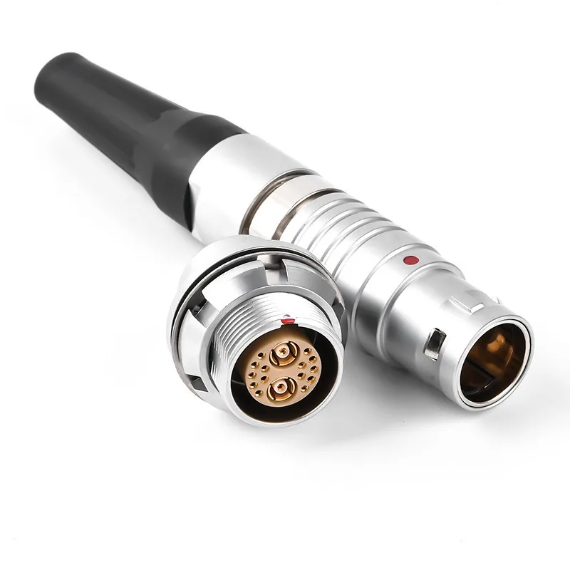 connector 6 pins + 2 coaxial 8 pins + 1 13 pins + 1 l aviation plug