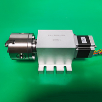 Harmonic 4th Axis DIY Rotary Axis 57 Motor 100MM Chuck 4 Claws 14-100-100B for DIY CNC Router Engraving Cutting Machine Wood