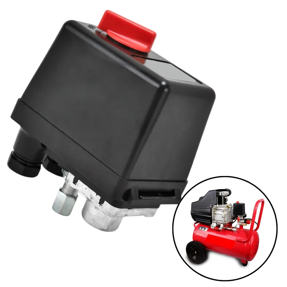 Pneumatic Air Compressor Pressure Switch Control Valve Replacement Parts 90-120PSI 120-150PSI 135-175PSI For Compressing Machine